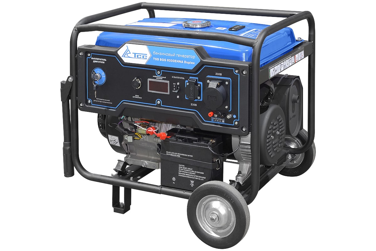 картинка Бензогенератор TSS SGG 6000EHNA Duplex