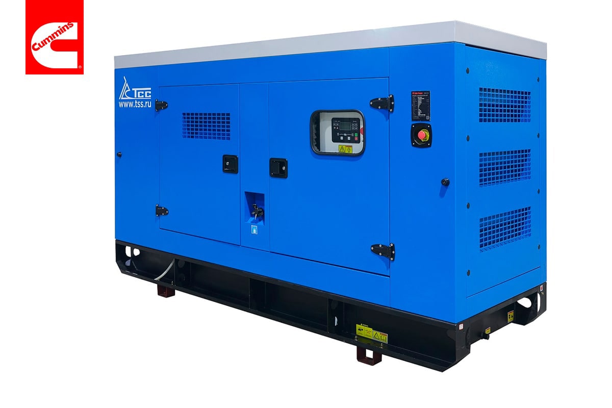 картинка Дизельный генератор ТСС АД-108C-Т400-1РКМ15 в шумозащитном кожухе