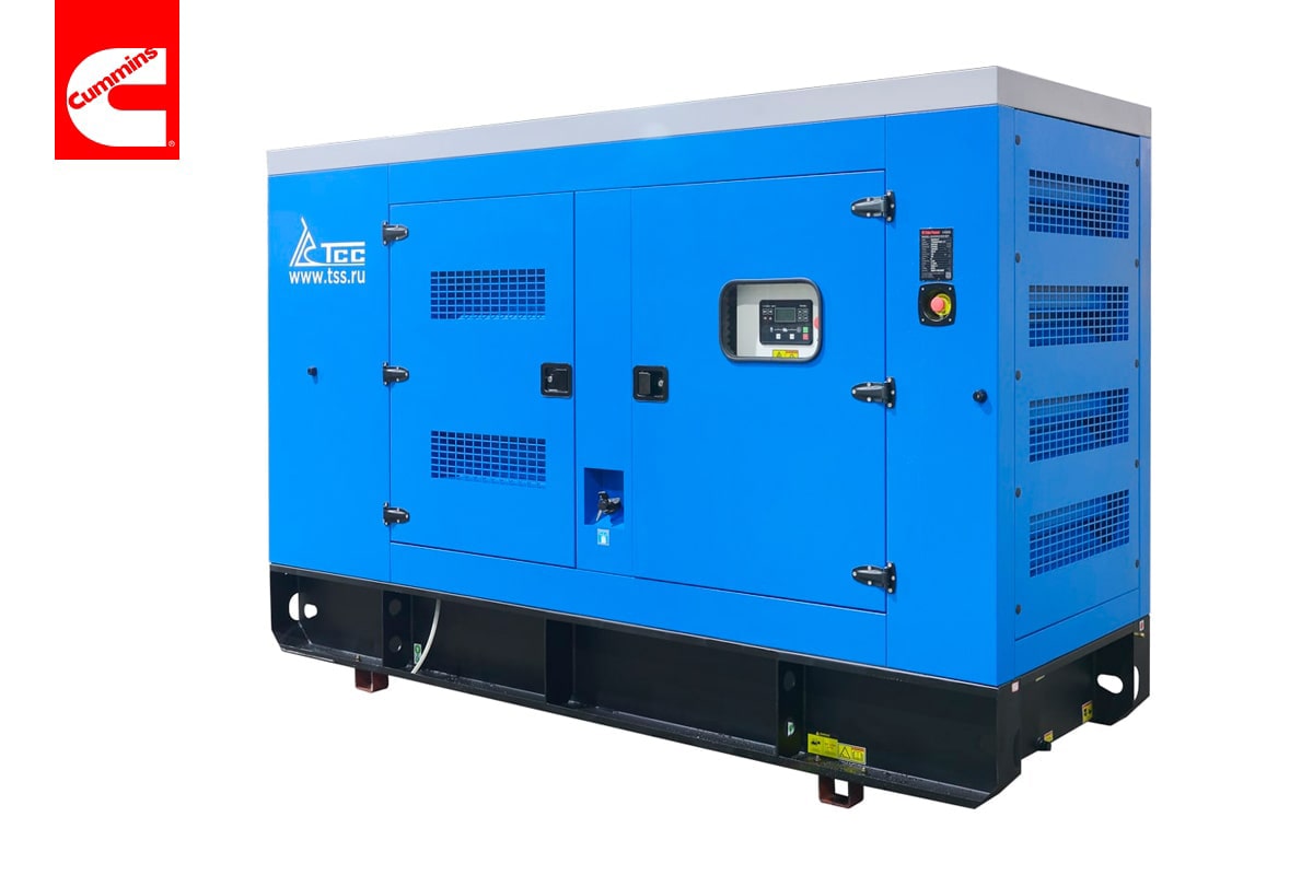 картинка Дизельный генератор ТСС АД-200C-Т400-1РКМ15 в шумозащитном кожухе