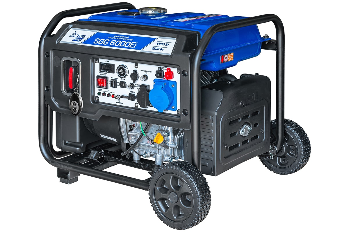 картинка Бензогенератор инверторный ТСС SGG 6000Ei