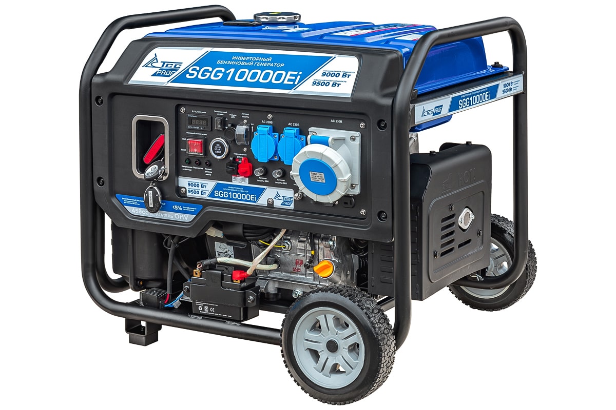 картинка Бензогенератор инверторный ТСС SGG 10000Ei