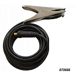 Кабель с клеммой заземления 2,4 м / штекер 16-25 073666 Кабель с клеммой заземления 2,4 м / штекер 16-25 073666